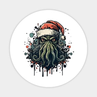 A Portrait of Christmas Cthulhu #2 Magnet